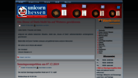 What Unicorn-hessen.de website looked like in 2020 (4 years ago)