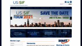 What Ussif.org website looked like in 2020 (3 years ago)