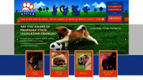 What Upmarketpets.com website looked like in 2020 (3 years ago)