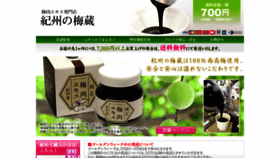 What Umekura.com website looked like in 2020 (4 years ago)