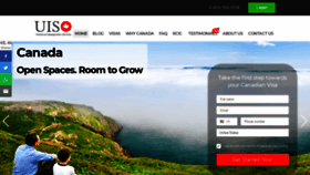 What Uiscanada.com website looked like in 2020 (5 years ago)