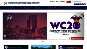What Uspta.com website looked like in 2020 (4 years ago)