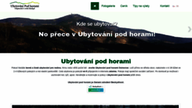 What Ubytovna-ostravice.cz website looked like in 2020 (4 years ago)