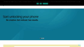 What Unlocksimphone.com website looked like in 2020 (4 years ago)