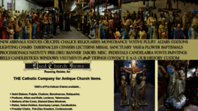 What Usedchurchitems.com website looked like in 2020 (4 years ago)