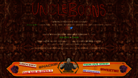 What Uncleboons.com website looked like in 2020 (3 years ago)