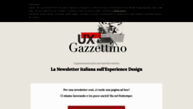 What Uxgazzettino.com website looked like in 2020 (4 years ago)
