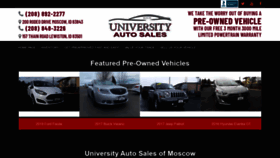 What Universityautomoscow.com website looked like in 2020 (4 years ago)