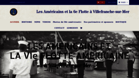 What Ussixthfleet-villefranche.com website looked like in 2020 (4 years ago)
