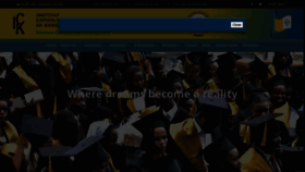 What Uck.ac.rw website looked like in 2020 (5 years ago)