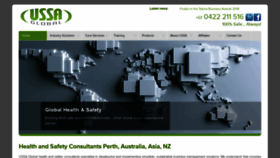 What Ussa.com.au website looked like in 2020 (3 years ago)