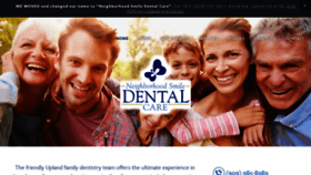 What Uplandfamilydentistry.com website looked like in 2020 (4 years ago)