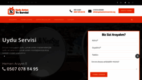 What Uyduantentvservisi.org website looked like in 2020 (3 years ago)