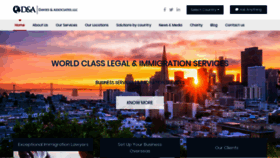 What Usimmigrationadvisor.com website looked like in 2020 (3 years ago)