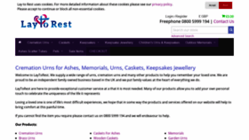 What Urns-coffins-caskets.co.uk website looked like in 2020 (3 years ago)