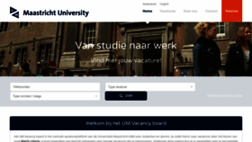 What Umvacancyboard.nl website looked like in 2020 (3 years ago)