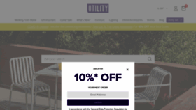 What Utilitydesign.co.uk website looked like in 2020 (3 years ago)