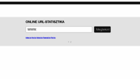 What Urlj.hu website looked like in 2020 (4 years ago)