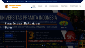 What Unpri.ac.id website looked like in 2020 (3 years ago)