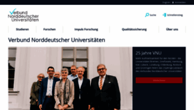 What Uni-nordverbund.de website looked like in 2020 (3 years ago)
