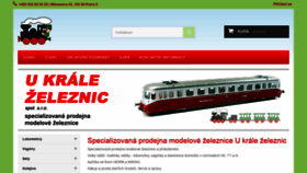 What Ukralezeleznic.cz website looked like in 2020 (3 years ago)