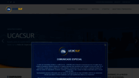What Ucacsur.coop website looked like in 2020 (3 years ago)