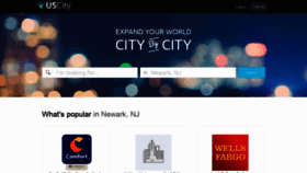 What Uscity.net website looked like in 2020 (3 years ago)