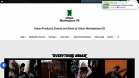 What Urbanmarketplace.us website looked like in 2020 (3 years ago)
