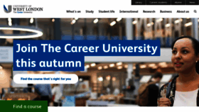 What Uwl.ac.uk website looked like in 2020 (5 years ago)