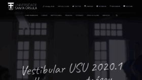 What Usu.br website looked like in 2020 (3 years ago)
