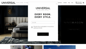What Universalfurniture.com website looked like in 2020 (3 years ago)