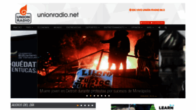 What Unionradio.net website looked like in 2020 (3 years ago)