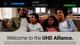 What Uhdalliance.org website looked like in 2020 (3 years ago)