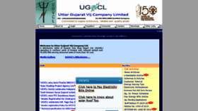 What Ugvcl.com website looked like in 2020 (3 years ago)