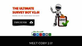 What Ultimatesurveybot.com website looked like in 2020 (3 years ago)