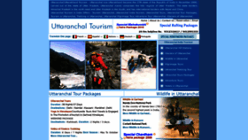 What Uttaranchaltourism.in website looked like in 2020 (3 years ago)