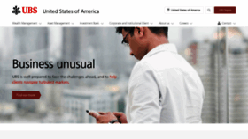 What Ubs.com website looked like in 2020 (3 years ago)