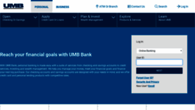 What Umb.com website looked like in 2020 (3 years ago)
