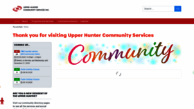 What Uhcs.org.au website looked like in 2020 (3 years ago)