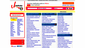 What Uclasificados.com.mx website looked like in 2020 (3 years ago)