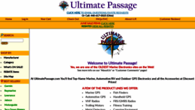 What Ultimatepassage.com website looked like in 2020 (3 years ago)