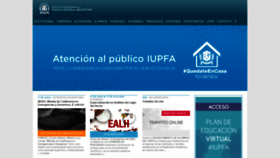 What Universidad-policial.edu.ar website looked like in 2020 (3 years ago)