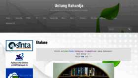 What Untungrahardja.ilearning.me website looked like in 2020 (3 years ago)