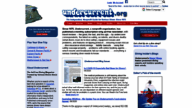 What Undercurrent.org website looked like in 2020 (3 years ago)