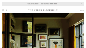 What Urbanelectric.com website looked like in 2020 (3 years ago)