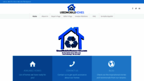 What Usedmobilehomes123.com website looked like in 2020 (3 years ago)
