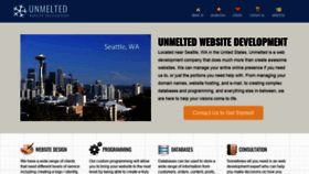 What Unmelted.com website looked like in 2020 (3 years ago)
