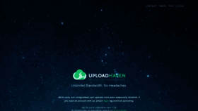 What Uploadhaven.com website looked like in 2020 (3 years ago)