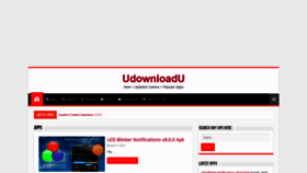 What Udownloadu.com website looked like in 2020 (3 years ago)