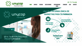 What Unycop.es website looked like in 2020 (3 years ago)